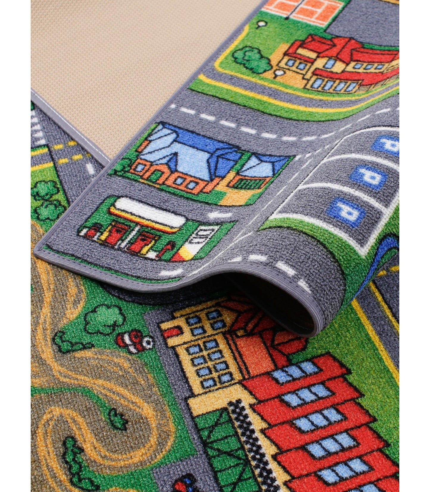 Alfombra Infantil de Carreteras