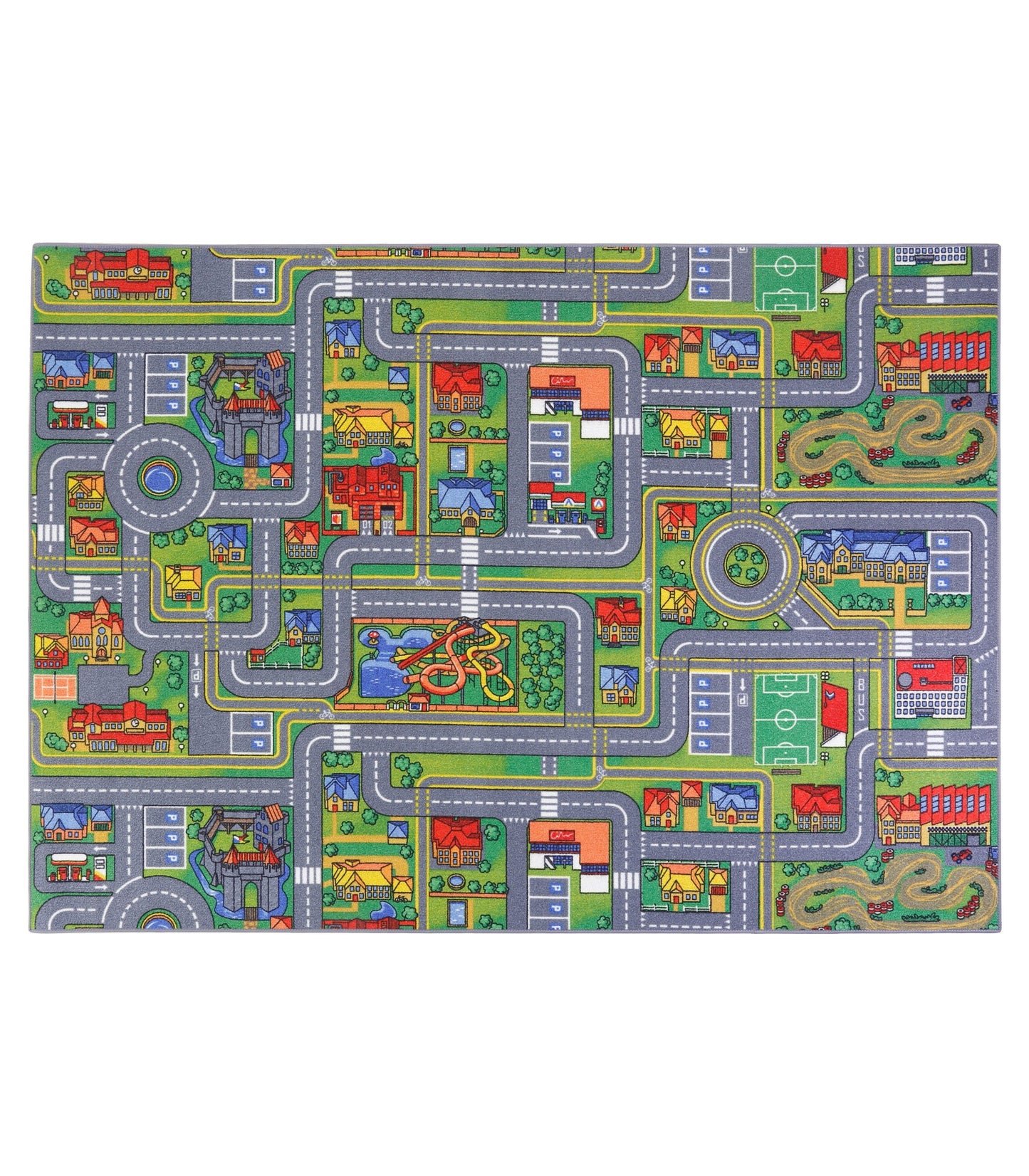 Alfombra Infantil de Carreteras