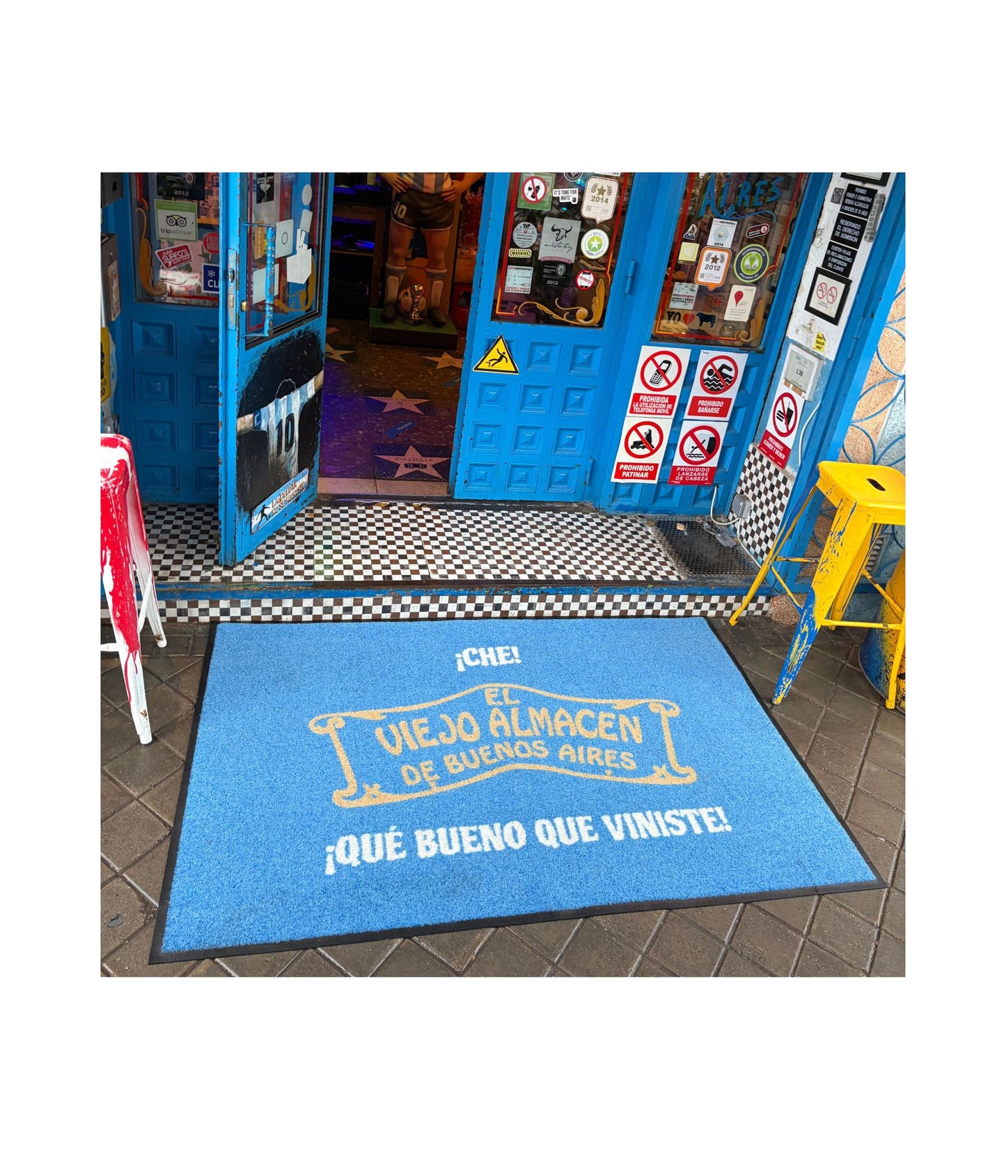 Felpudo Exterior - Interior - Logo SCRAPE PR