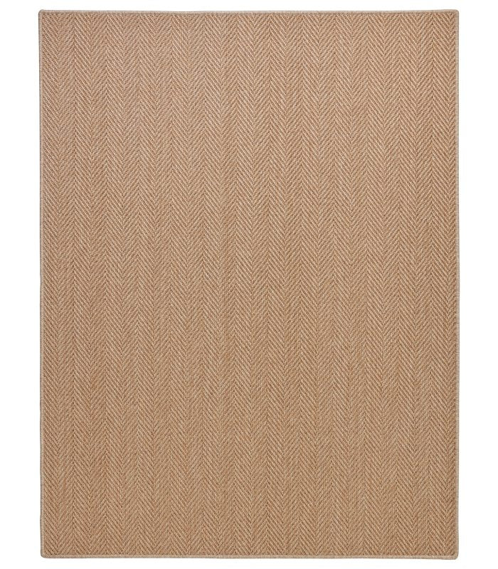 Alfombra Marbella Espiga Sisal Look a Medida - Tostado