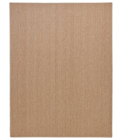 Alfombra Marbella Espiga Sisal Look a Medida - Tostado
