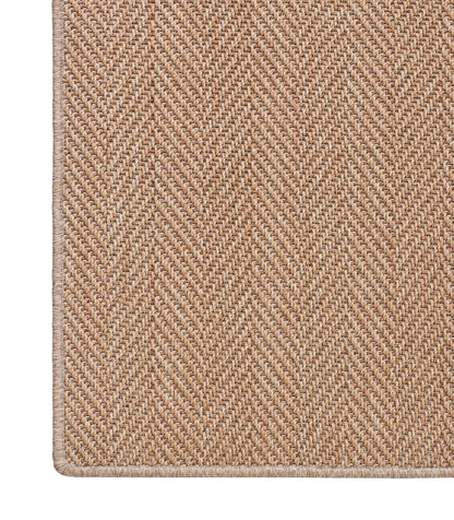 Alfombra Marbella Espiga Sisal Look a Medida - Tostado