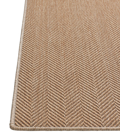 Alfombra Marbella Espiga Sisal Look a Medida - Tostado