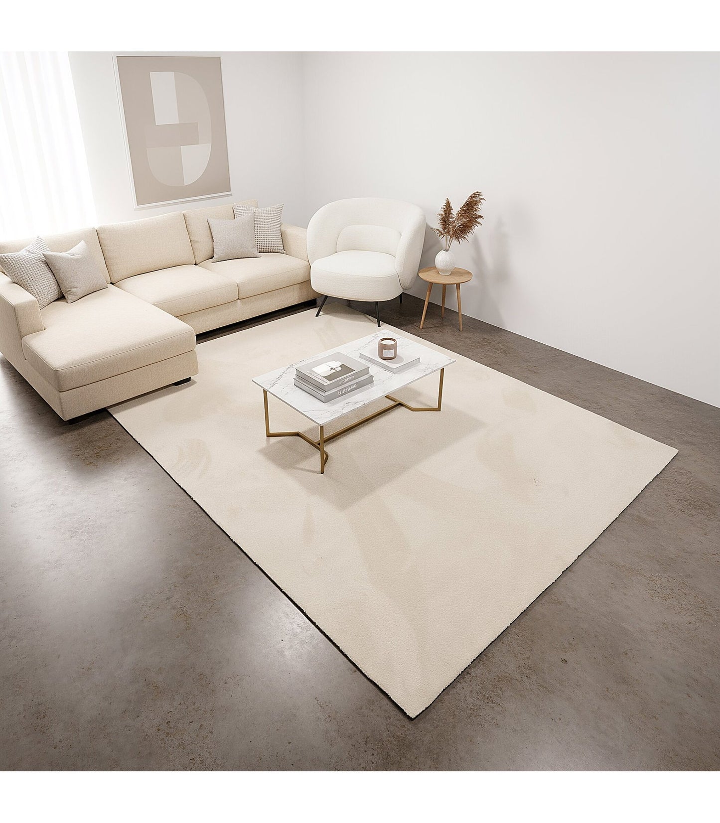 Alfombra Lissaro Antimanchas a Medida - Beige