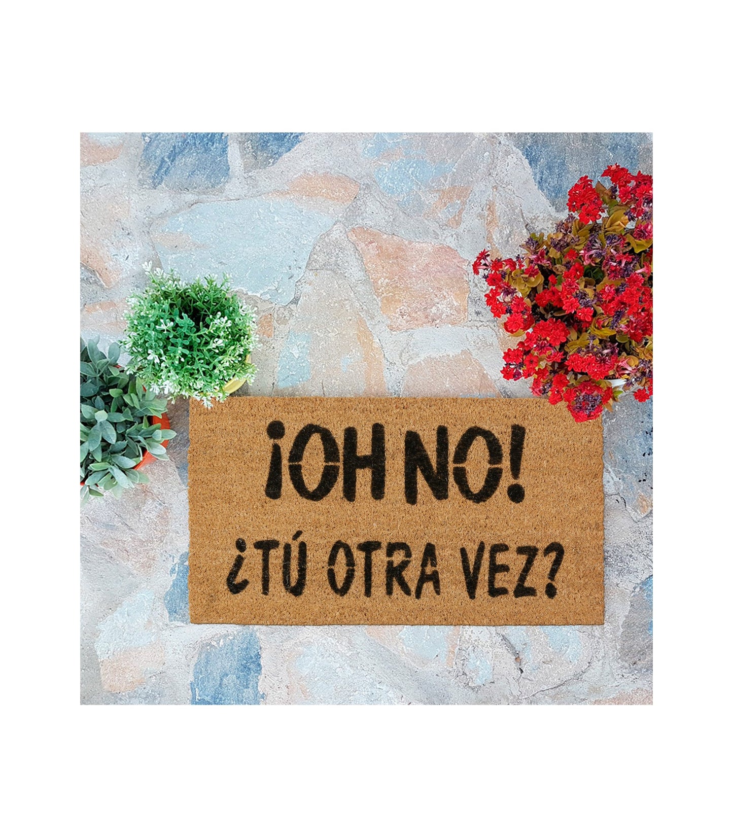 Felpudo Oh No Tú Otra Vez