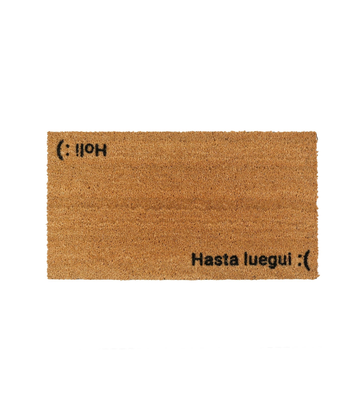 Felpudo Holi Hasta Luegui