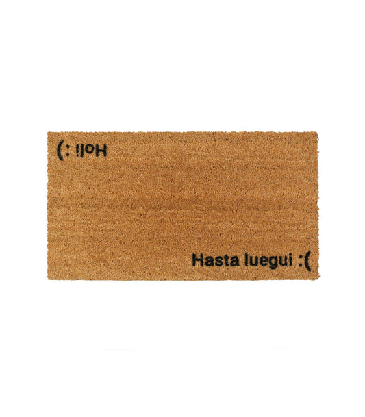 Felpudo Holi Hasta Luegui