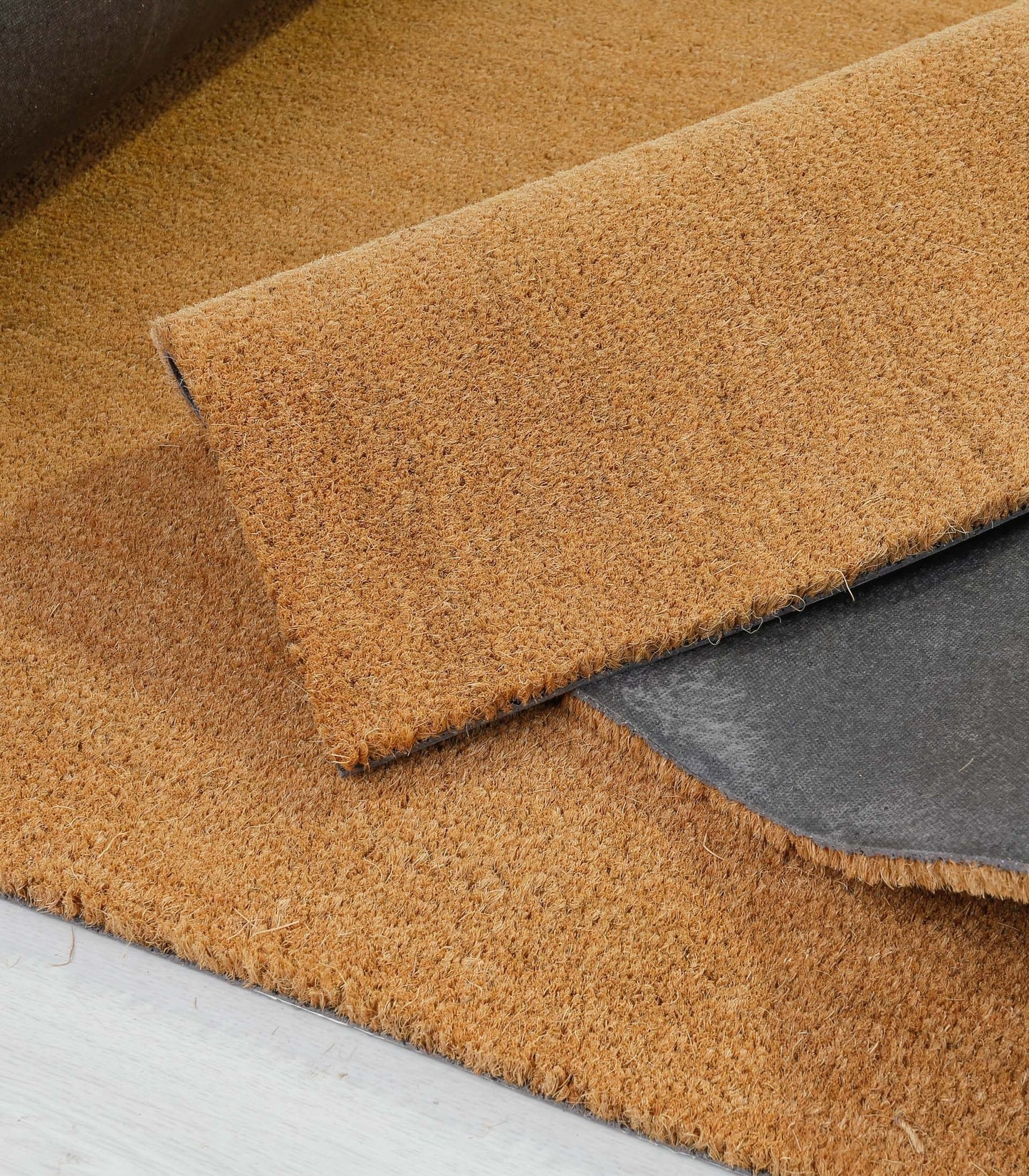Made-to-measure natural coconut doormat – 17 mm thick