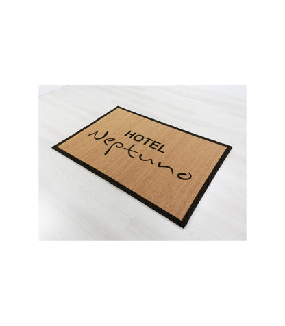 Made-to-measure natural coconut doormat – 17 mm thick
