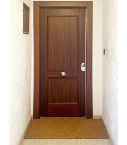 Made-to-measure natural coconut doormat – 17 mm thick